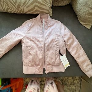 Lululemon Pink Puffer Bomber